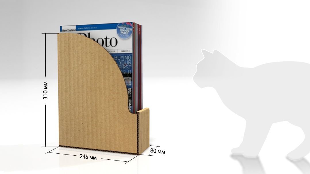 Файл А4 гофрокартон