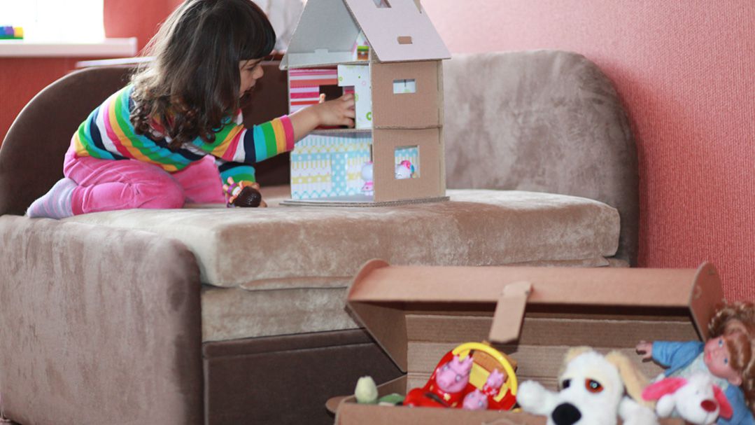 Домик "для куклы" маленький