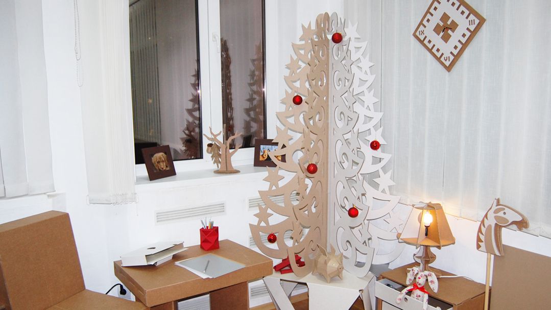 Елка ажурная