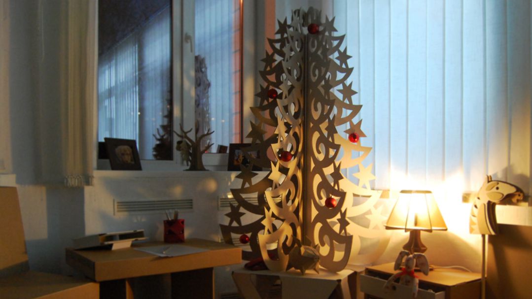 Елка ажурная