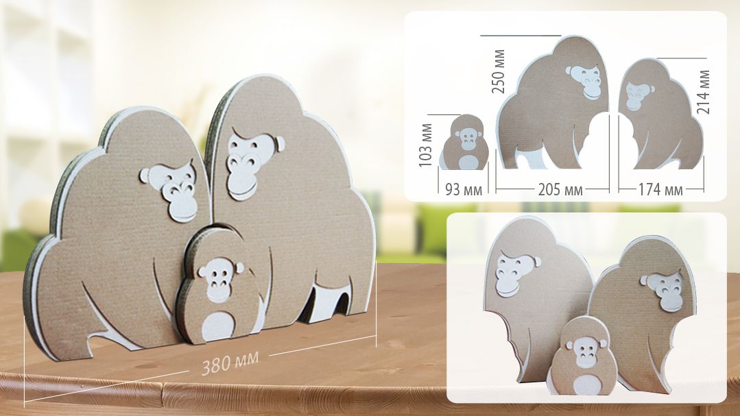 Семья Гориллы