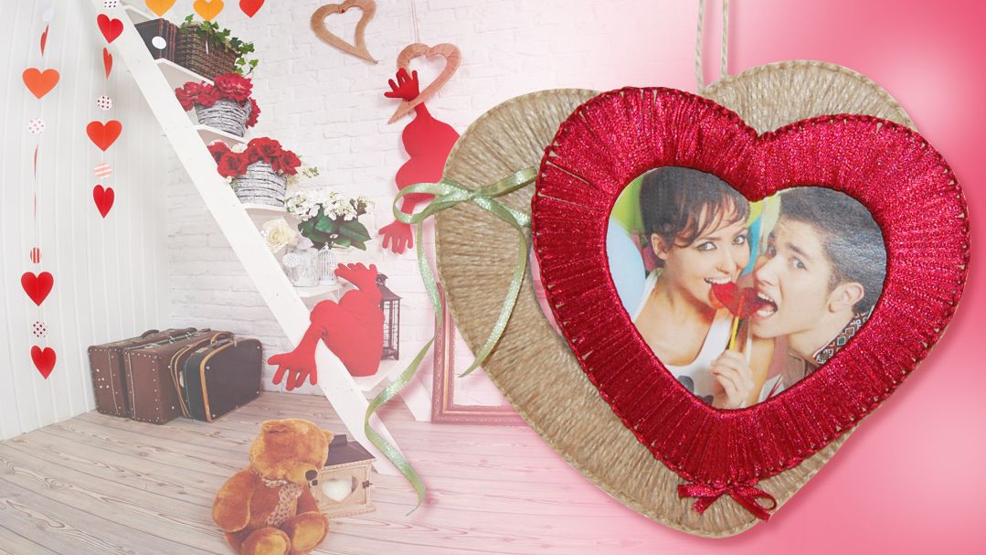 Фоторамка "Сердца"