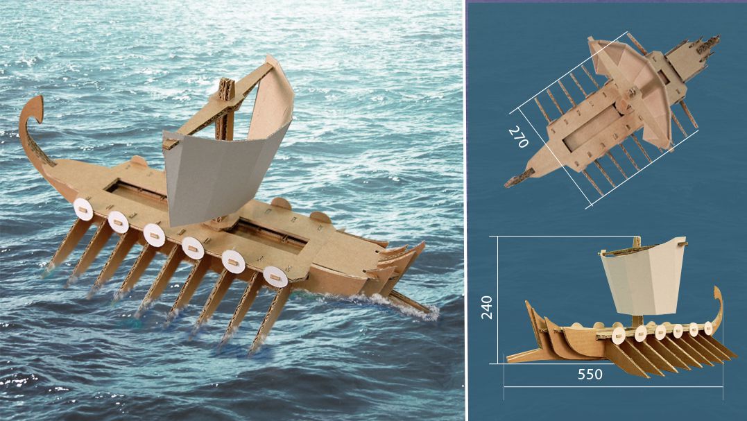 Античная трирема "Арго"