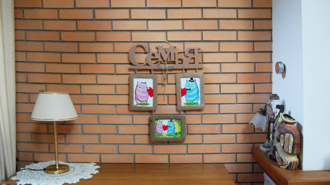 Макраме-панно "Семья" 